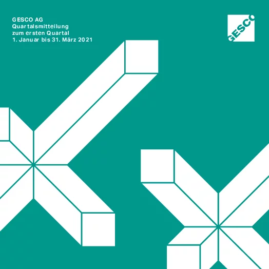 Foto: GESCO: Cover von Quartalsmitteilung Q1 2021
