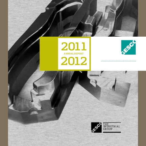 Photo: GESCO: Cover of Annual Report 2011/2012
