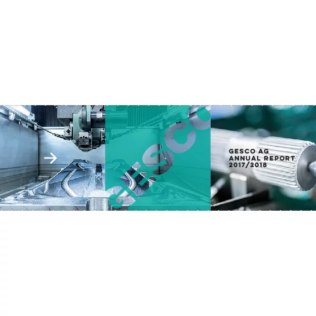Photo: GESCO: Cover of Annual report 2017/2018