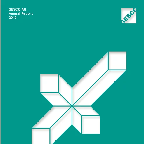 Photo: GESCO: Cover of Annual report 2019