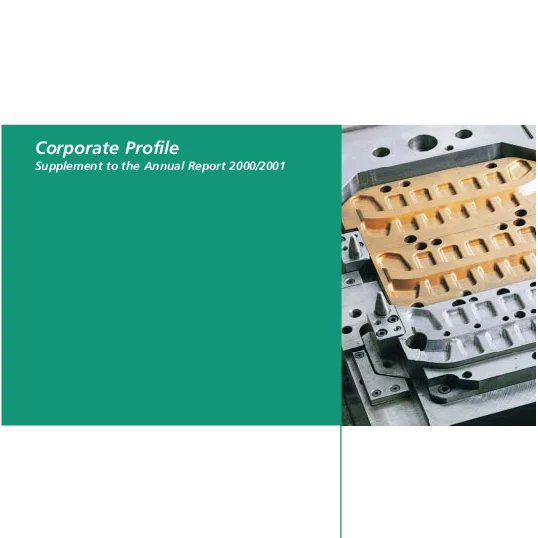 Photo: GESCO: Cover of Annex to the Annual report 2000/2001