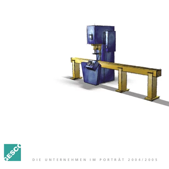 Foto: GESCO: Cover von Beilage zum Geschäftsbericht 2004/2005