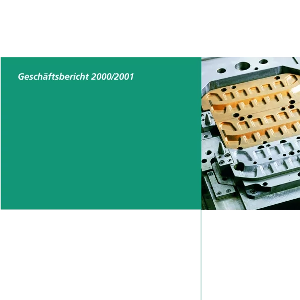 Foto: GESCO: Cover von Geschäftsbericht 2000/2001