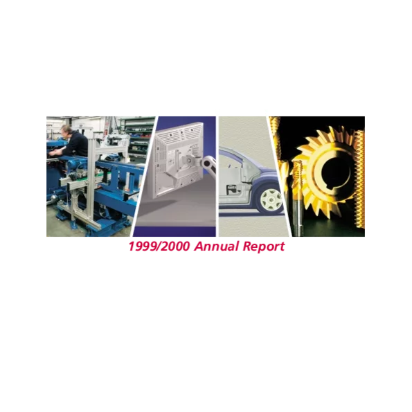 Photo: GESCO: Cover of Annual report 1999/2000