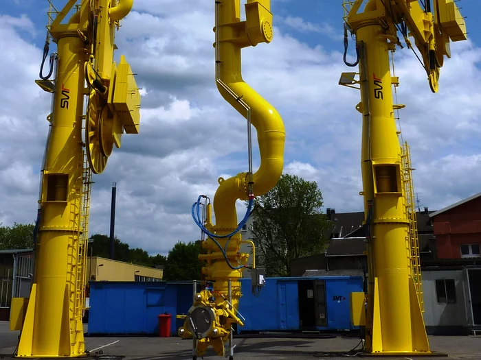 Foto: Gesco: Gelbe Verladearme