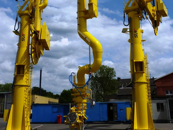 Foto: Gesco: Gelbe Verladearme