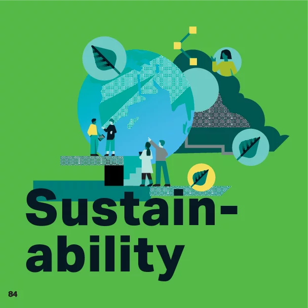 Photo: GESCO: Cover of Non-financial report 2022